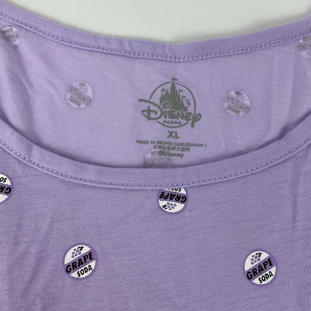 Disney Purple Tank Top with Mickey Mouse Print - Picture 2 of 5